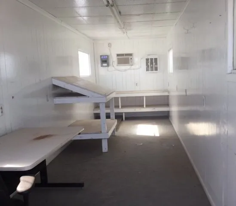 interior view of mobile office
